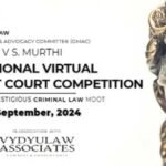 Dr. MVVS Murthi 5th National Virtual Moot Court Competition 2024 [19th to 22nd Sept, 2024]