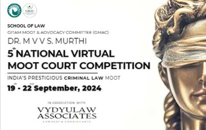 Dr. MVVS Murthi 5th National Virtual Moot Court Competition 2024 [19th to 22nd Sept, 2024]